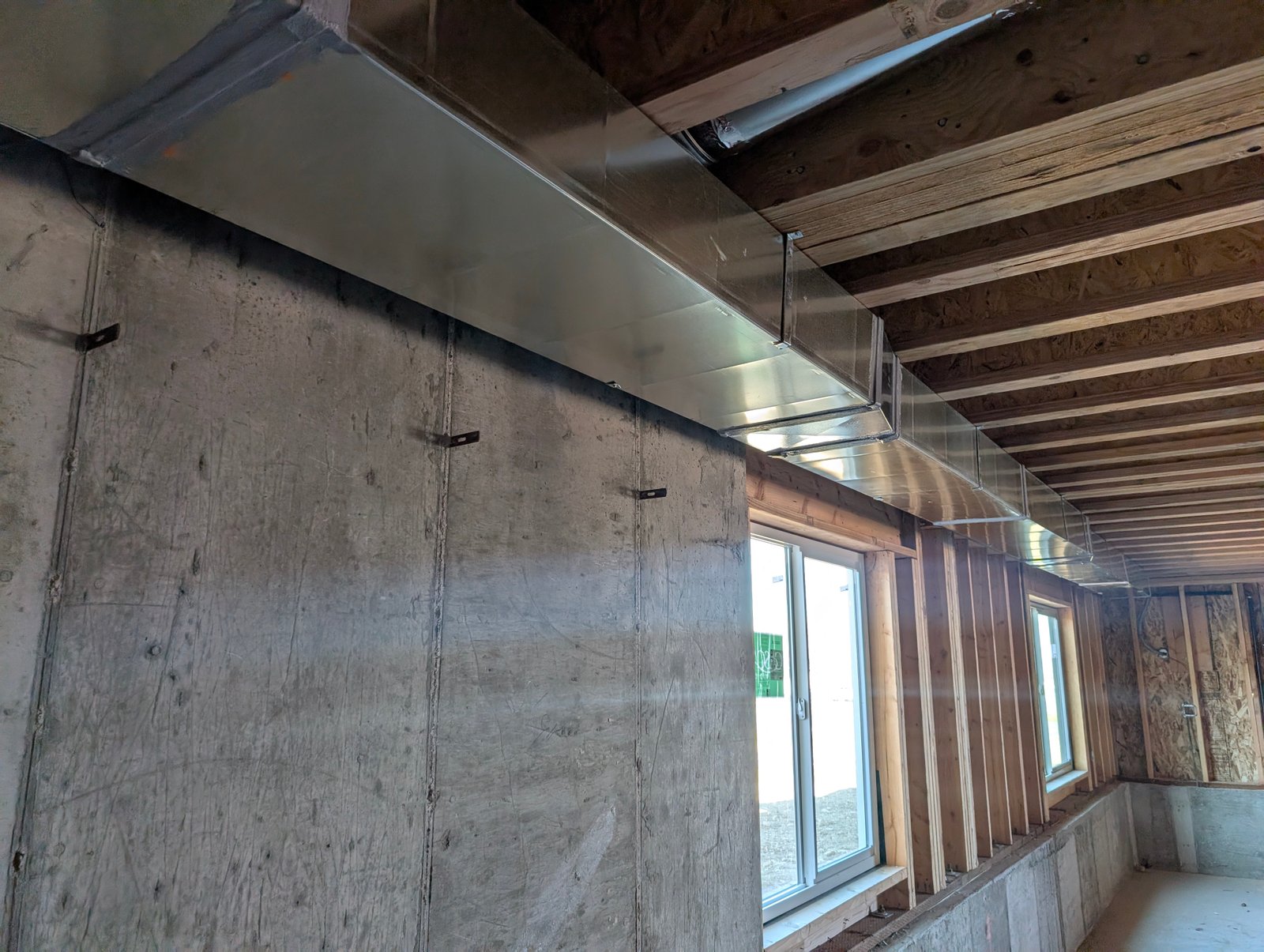 Sheet metal ductwork installed by PureClima in Pleasant Grove UT